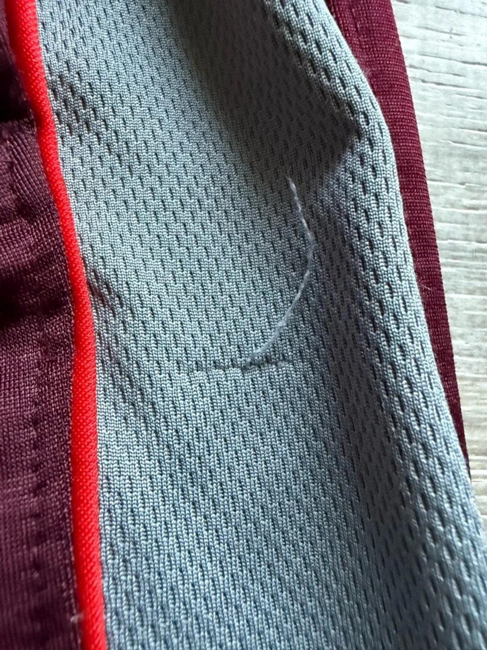 Athletic Works Boy’sSz L (10/12) Maroon Gray Athletic Track Pants